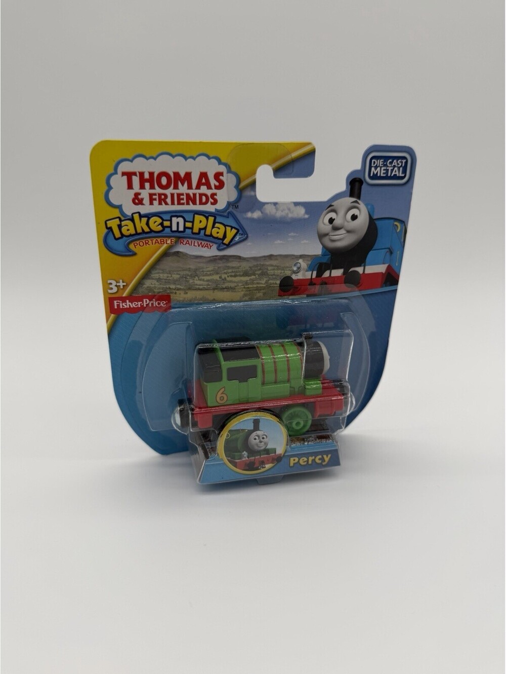 r-THOMAS AND FRIENDS TRAIN NAMED PERCY NEW IN PKG COLLECTIBLE DIE CAST METAL